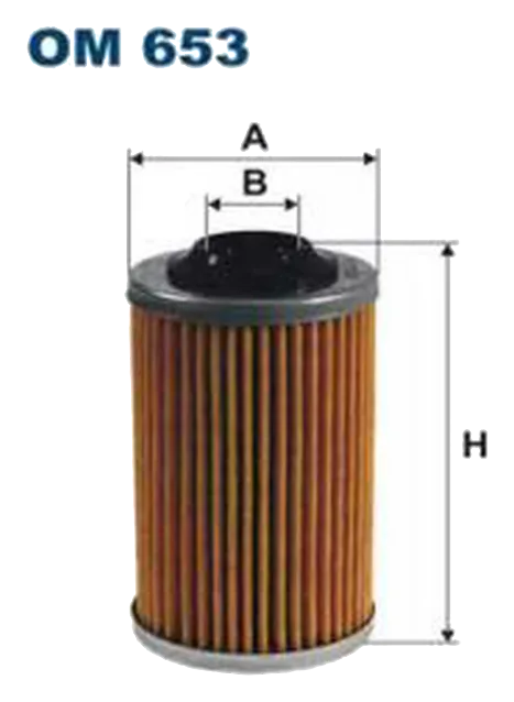 Масляный фильтр Filtron OM653
