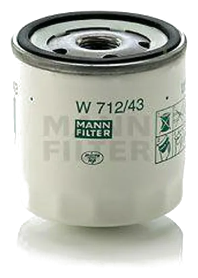 Масляный фильтр Mann  W 712/43