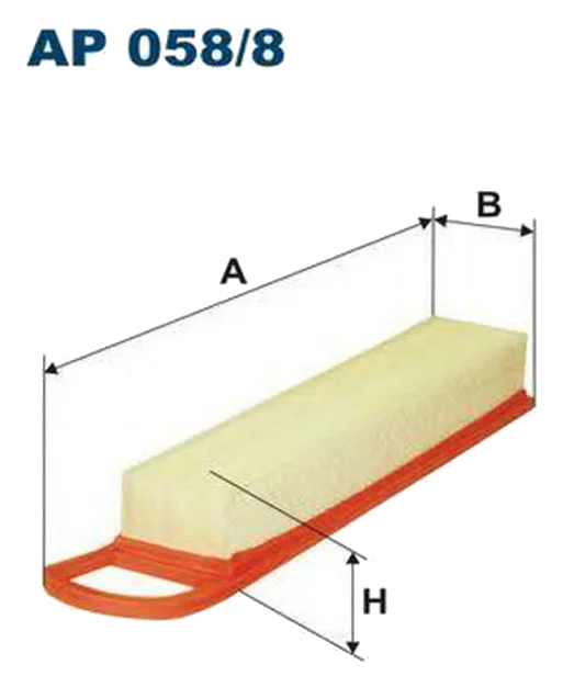 Воздушный фильтр Filtron AP 058/8 AP 058/8